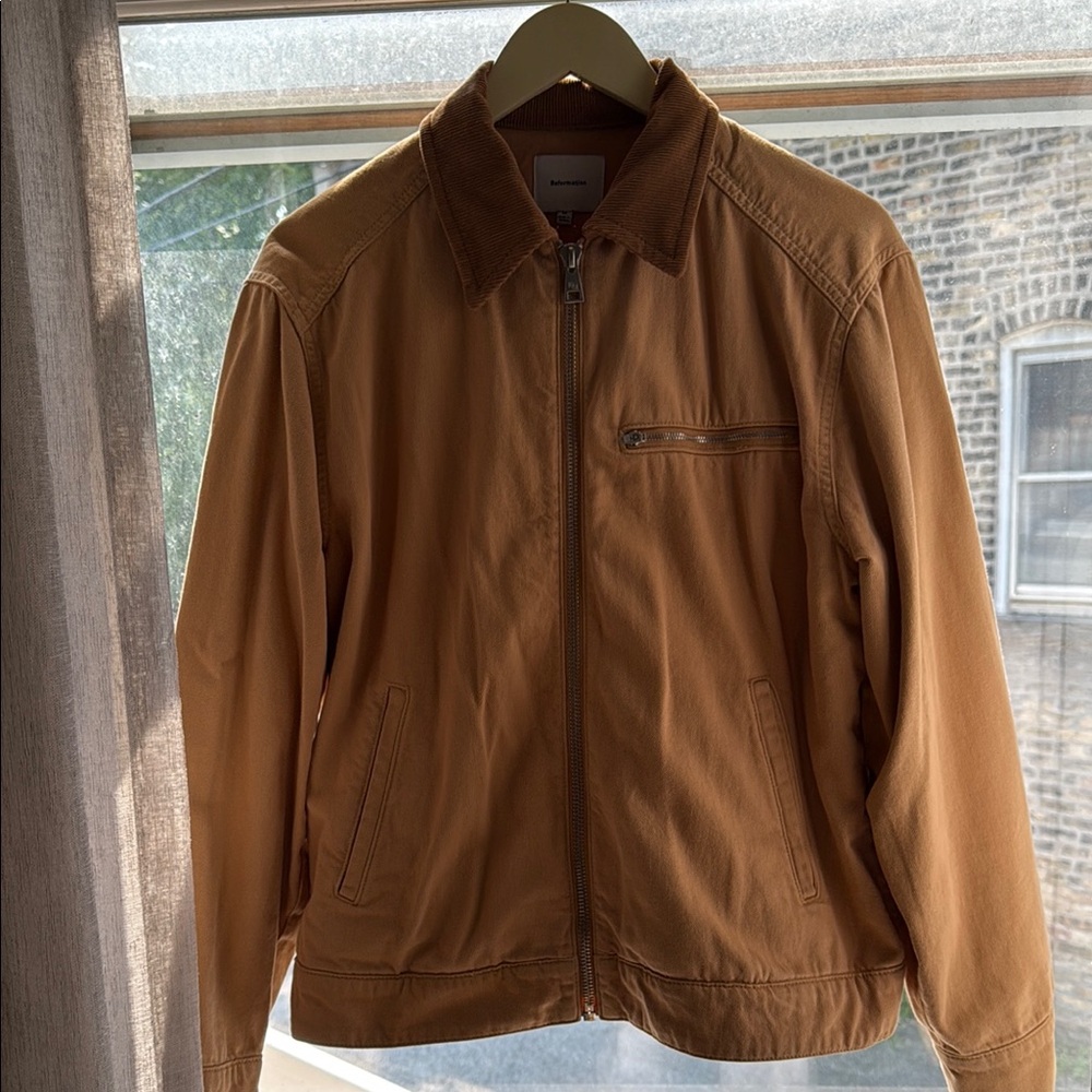 Reformation Tan Utility Jacket